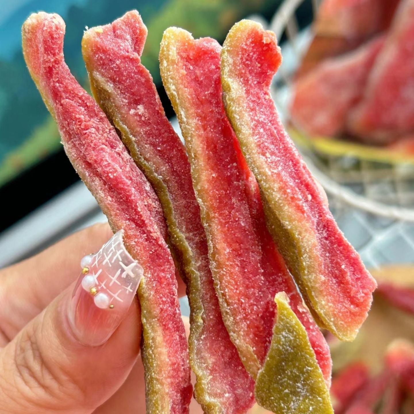 💯🍈Say goodbye to high-calorie guilt! 🥇🍍Satisfy your cravings with ourfiber-rich Red Guava slices-XA