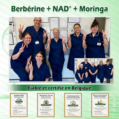 Boutique officielle ❤️‍🔥❤️‍🔥𝐆𝐋𝐎𝐑𝐄𝐍𝐃𝐀® Moringa · Berbérine + NAD+ – Patch Microneedle Nano Avancé 10-en-1 (1×/jour, résultats visibles en 7 jours) | Obésité, relâchement cutané, apnée du sommeil, articulations, etc.-LYJ
