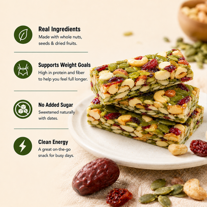🥉Snack Smarter, Not Harder🧁Made with 8 Wholesome Ingredients for Lasting Satisfaction and Everyday Wellness-ABB8