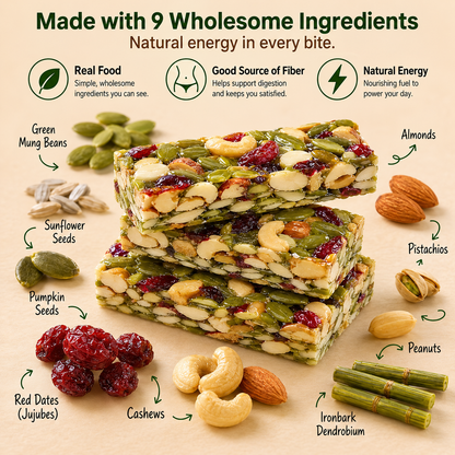 🥉Snack Smarter, Not Harder🪻Made with 8 Wholesome Ingredients for Lasting Satisfaction and Everyday Wellness-ABB8