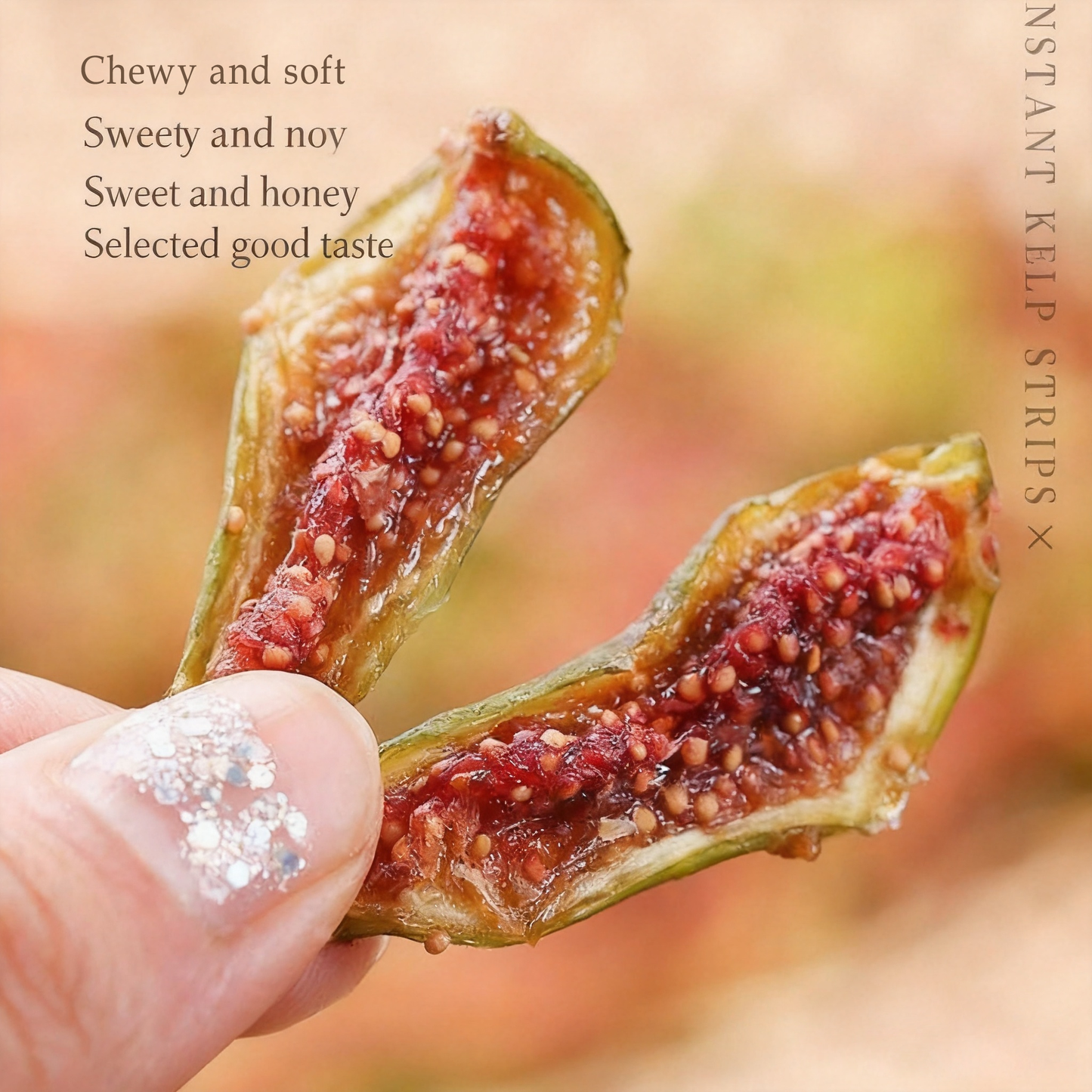 🎈Say goodbye to high-calorie guilt!🪀🪀Satisfy your cravings with our fiber-rich green fig slices - ABB8