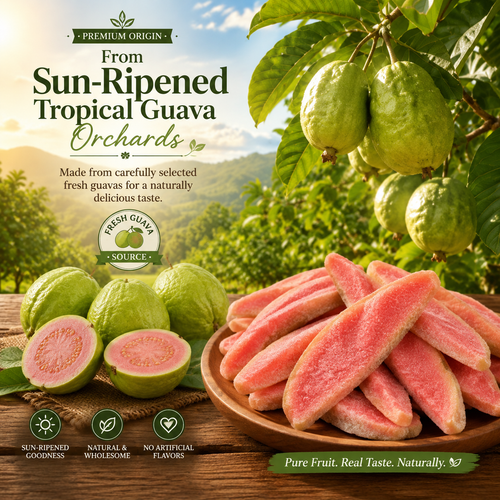 ✅🌸 Pink Guava Slices 🧡🥝The Sweet & Healthy Snack For Weight Management + Blood Sugar Balance-ABB8
