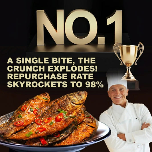 🌶️🦀Spicy Braised Dace Fish – ❤🐠Tender & Bursting with Flavor,Zero Frying, 100% Protein-Packed Satisfaction-ABB8