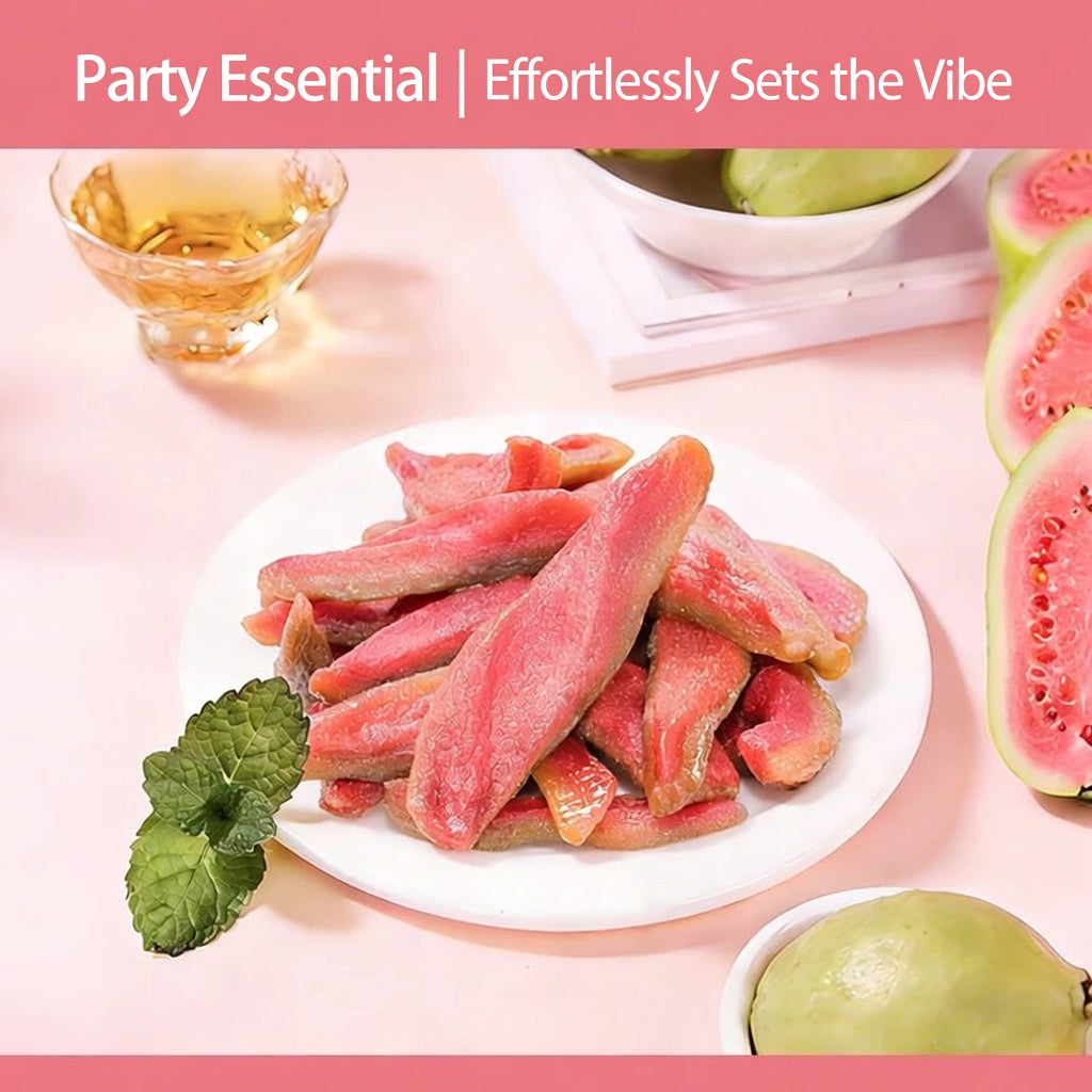 💯🍈Say goodbye to high-calorie guilt! 🥇🍍Satisfy your cravings with ourfiber-rich Red Guava slices-XA