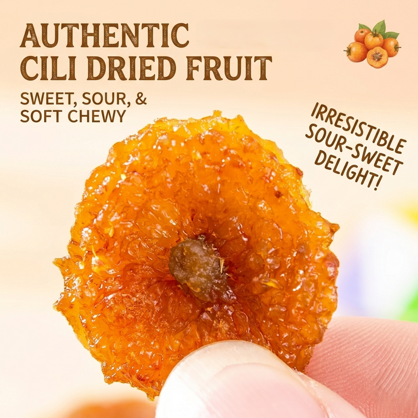 ✅Say Goodbye to Sugar Cravings!!! ⭐🐈Enjoy Antioxidant-Rich Rosa Roxburghii Slices and Support a Balanced Metabolism Naturally - ABB8