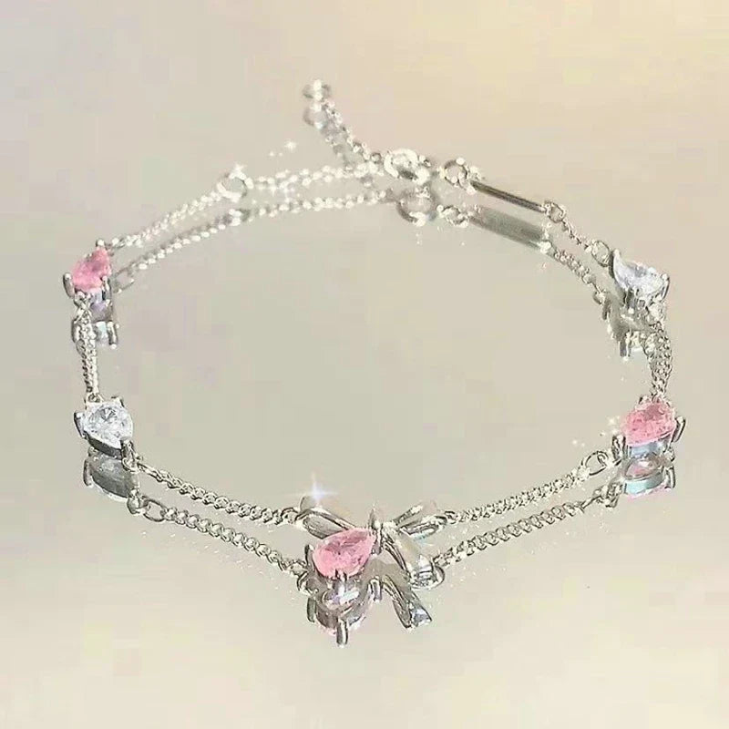 Joli bracelet tendance avec nœud