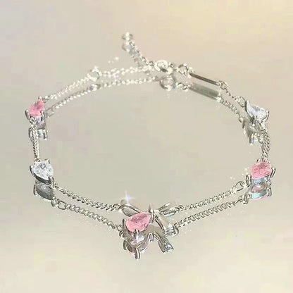 Joli bracelet tendance avec nœud