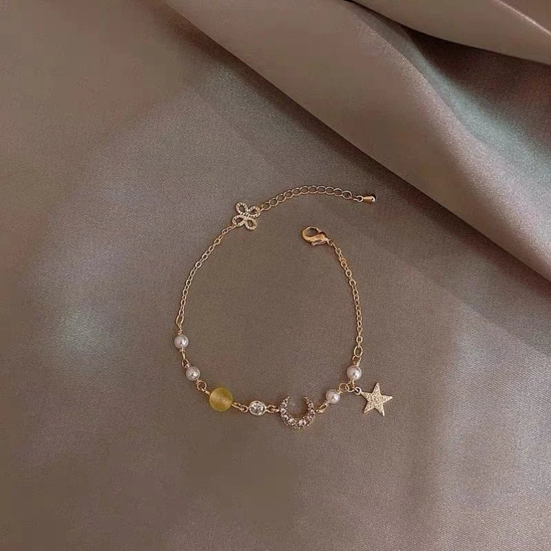 Joli bracelet tendance avec nœud