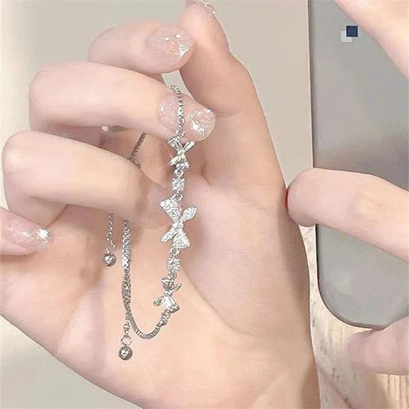 Joli bracelet tendance avec nœud