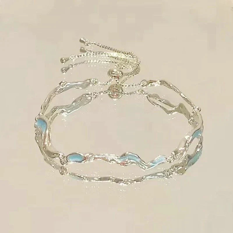 Joli bracelet tendance avec nœud
