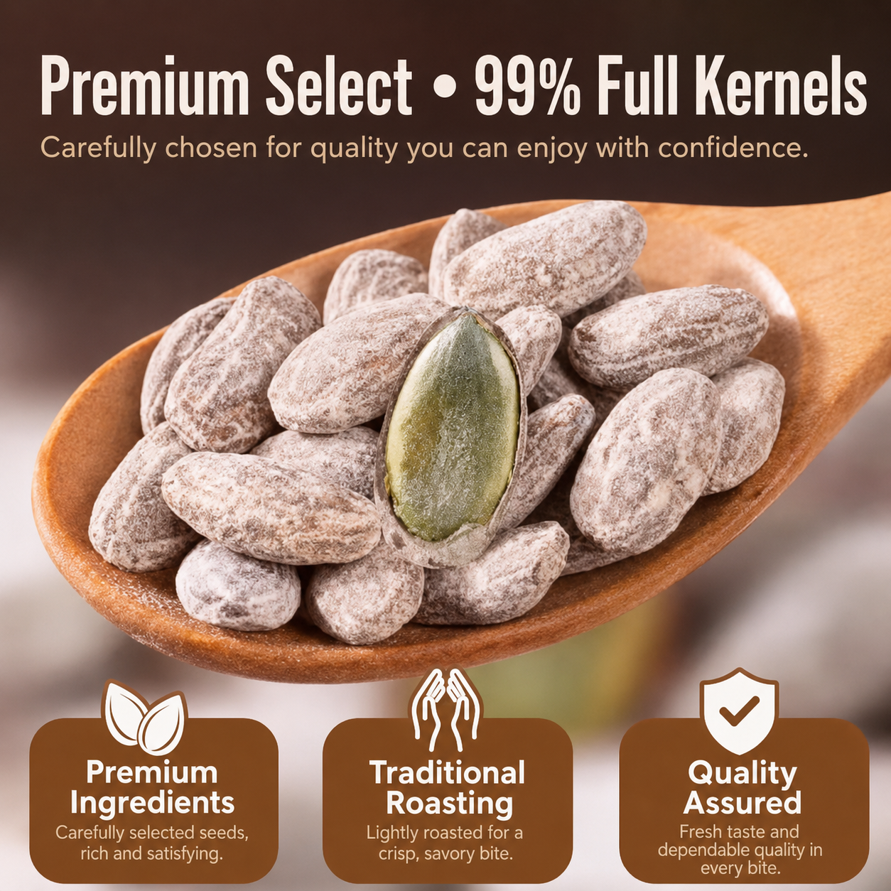 🛒🍐Snack smarter, feel lighter! 💌🥇 Fiber-rich Hanging Melon Seeds help support healthy blood sugar, weight management & comfortable circulation-XA