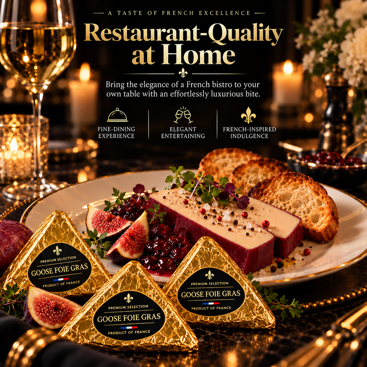 🥂🦢Michelin-Star Foie Gras🏅🦢Silky, buttery, and unforgettable. Hand-selected, slow-cooked, and ready to eat-ABB8