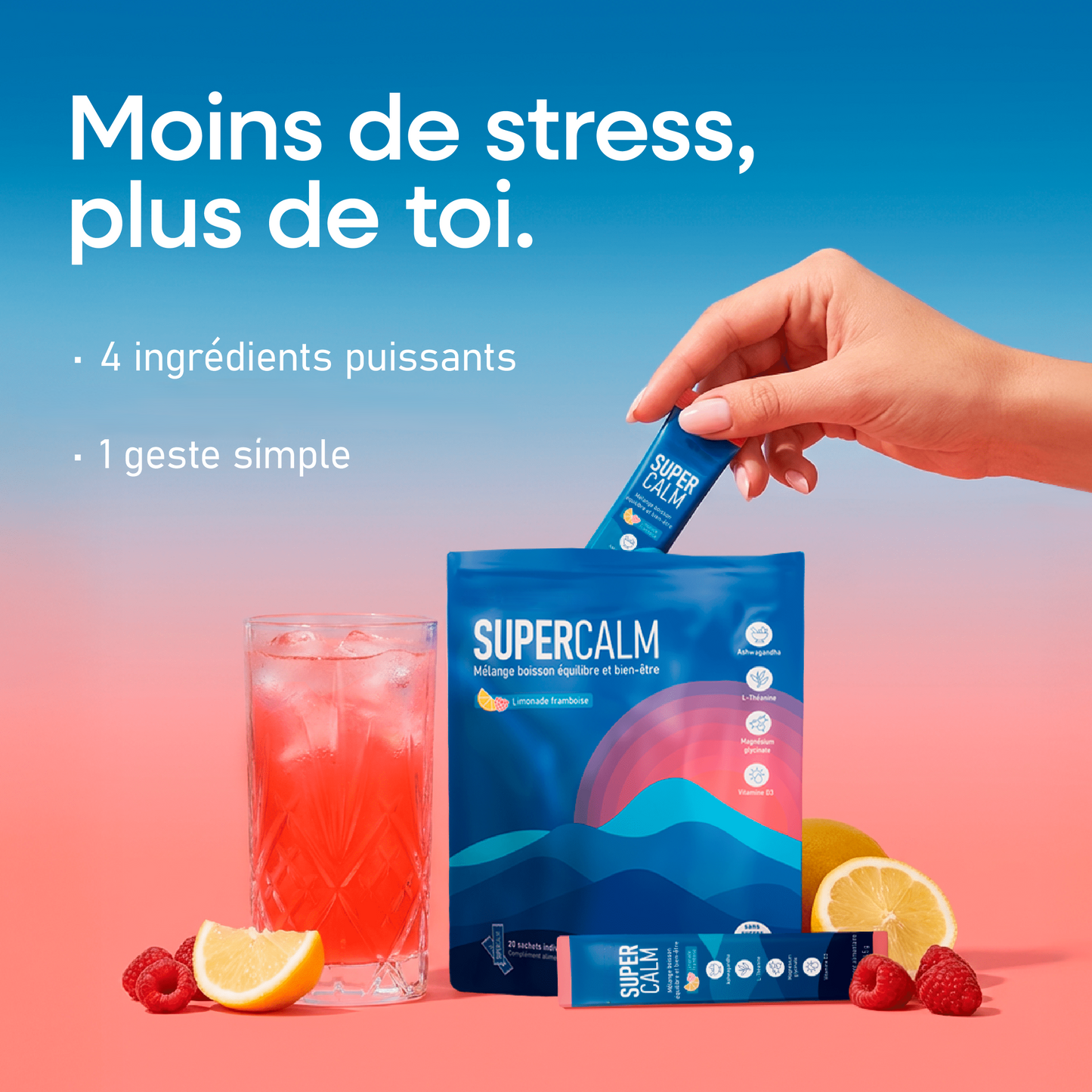 ✅Boutique officielle ☄️☘𝐒𝐎𝐋𝐀𝐑𝐘𝐑𝐀® Ashwagandha · L-Théanine boisson naturelle (1×/jour, résultats visibles en 7 jours) | Obésité, relâchement cutané, apnée du sommeil, articulations, etc. - QZE