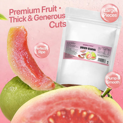 💯🍈Say goodbye to high-calorie guilt! 🥇🍍Satisfy your cravings with ourfiber-rich Red Guava slices-XA